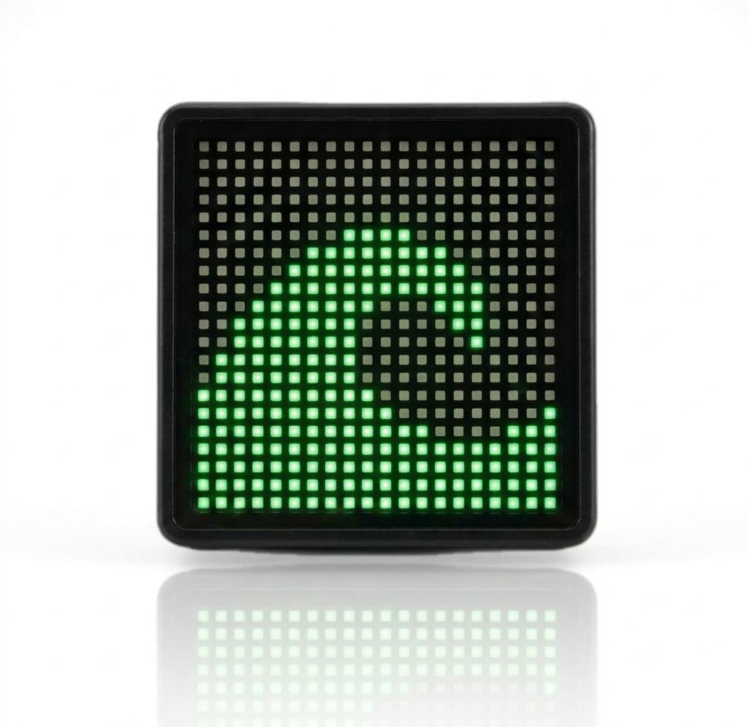 PocketPixal LED pixel display with black shell