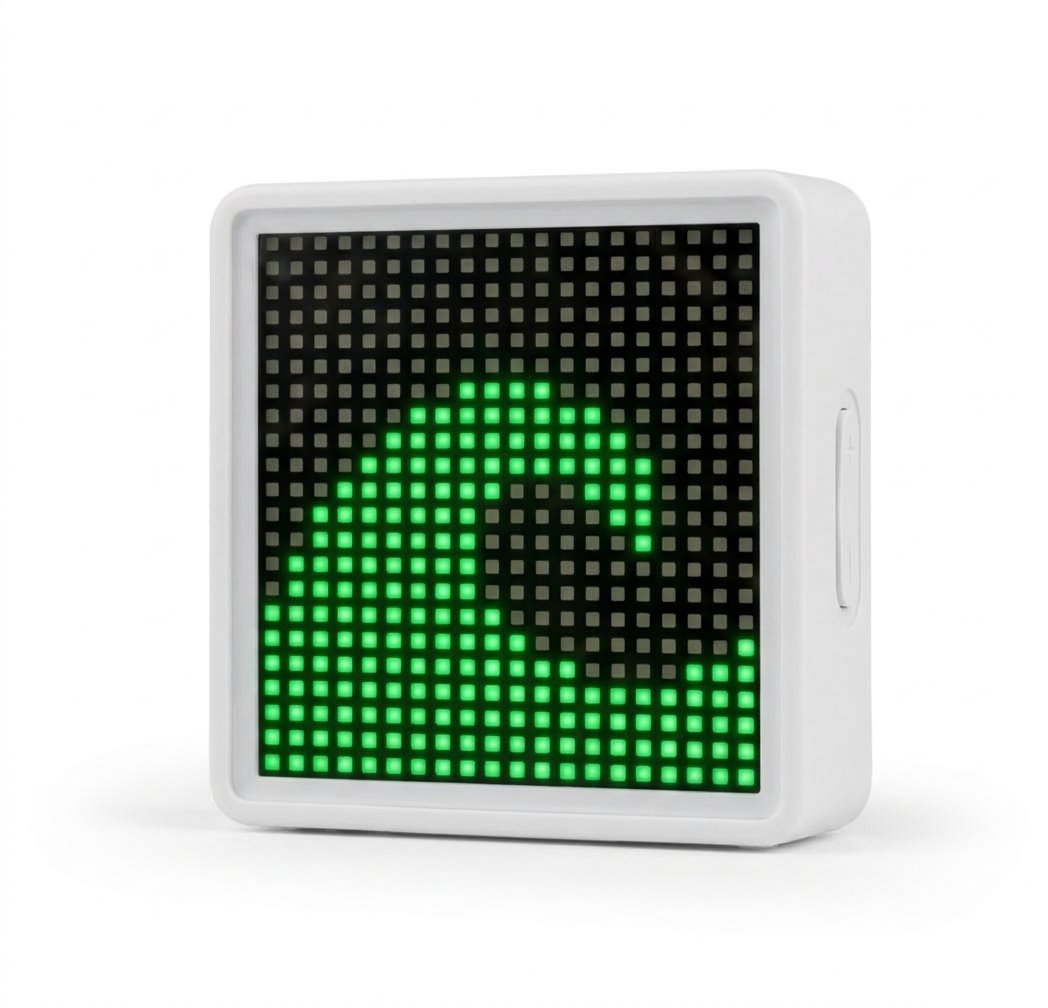 PocketPixal LED pixel display with white shell